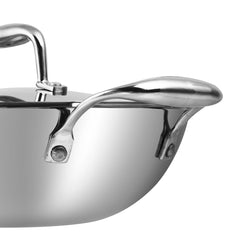 Vinod Platinum SAS Pro Extra Deep Kadai (Induction Compatible) Vinod Platinum SAS Pro Extra Deep Kadai (Induction Compatible)