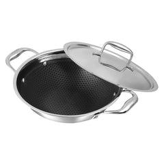 Vinod Platinum SAS Pro Extra Deep Kadai (Induction Compatible) Vinod Platinum SAS Pro Extra Deep Kadai (Induction Compatible)