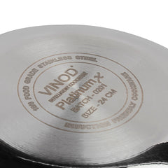 Vinod Platinum SAS Pro Extra Deep Kadai (Induction Compatible) Vinod Platinum SAS Pro Extra Deep Kadai (Induction Compatible)