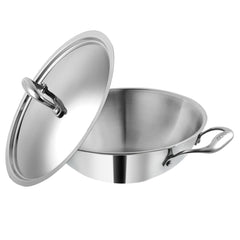 Vinod Platinum Triply Stainless Steel Combo Sets (Induction Friendly) Vinod Platinum Triply Stainless Steel Combo Sets (Induction Friendly)