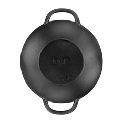 Kraft Infinity Pre-Seasoned Cast Iron Kadai Kraft Infinity Pre-Seasoned Cast Iron Kadai