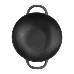Minimal Oil Usage High Heat Retention Cast Iron Kadai Minimal Oil Usage High Heat Retention Cast Iron Kadai