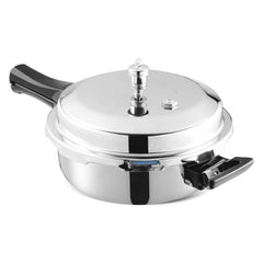 Gas and Induction Compatible Deep Pan Pressure Cooker Gas and Induction Compatible Deep Pan Pressure Cooker