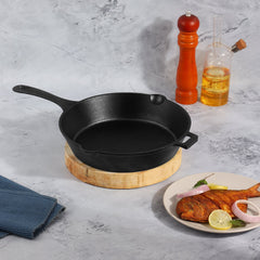 Pre-Seasoned Cast Iron Frypan Pre-Seasoned Cast Iron Frypan