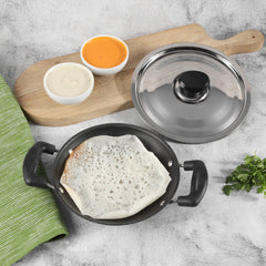 Vinod Zest Non Stick Appachetty with Lid - 20 cm Vinod Zest Non Stick Appachetty with Lid - 20 cm