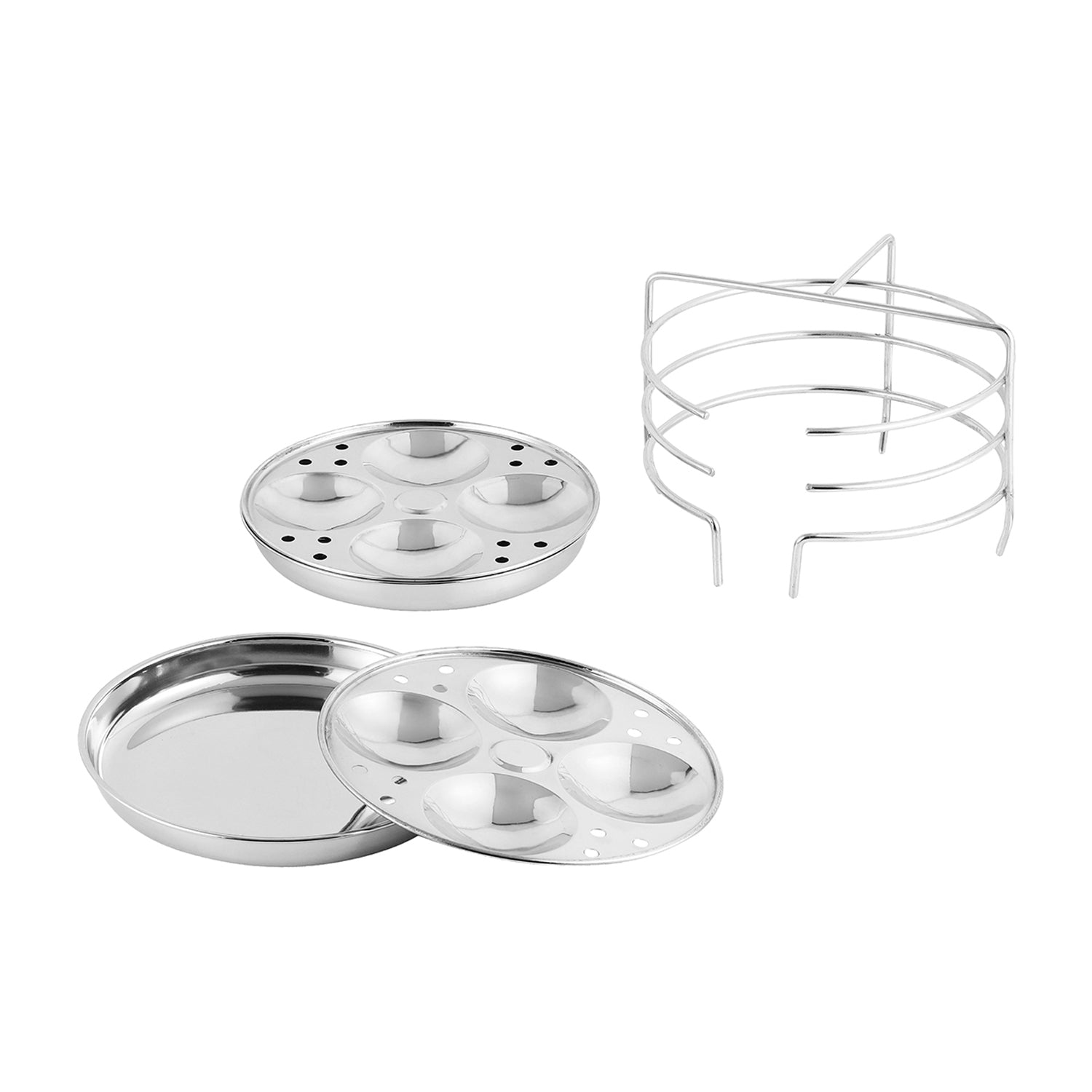 Idli Plates with Stand of Multi Pot Idli Plates with Stand of Multi Pot