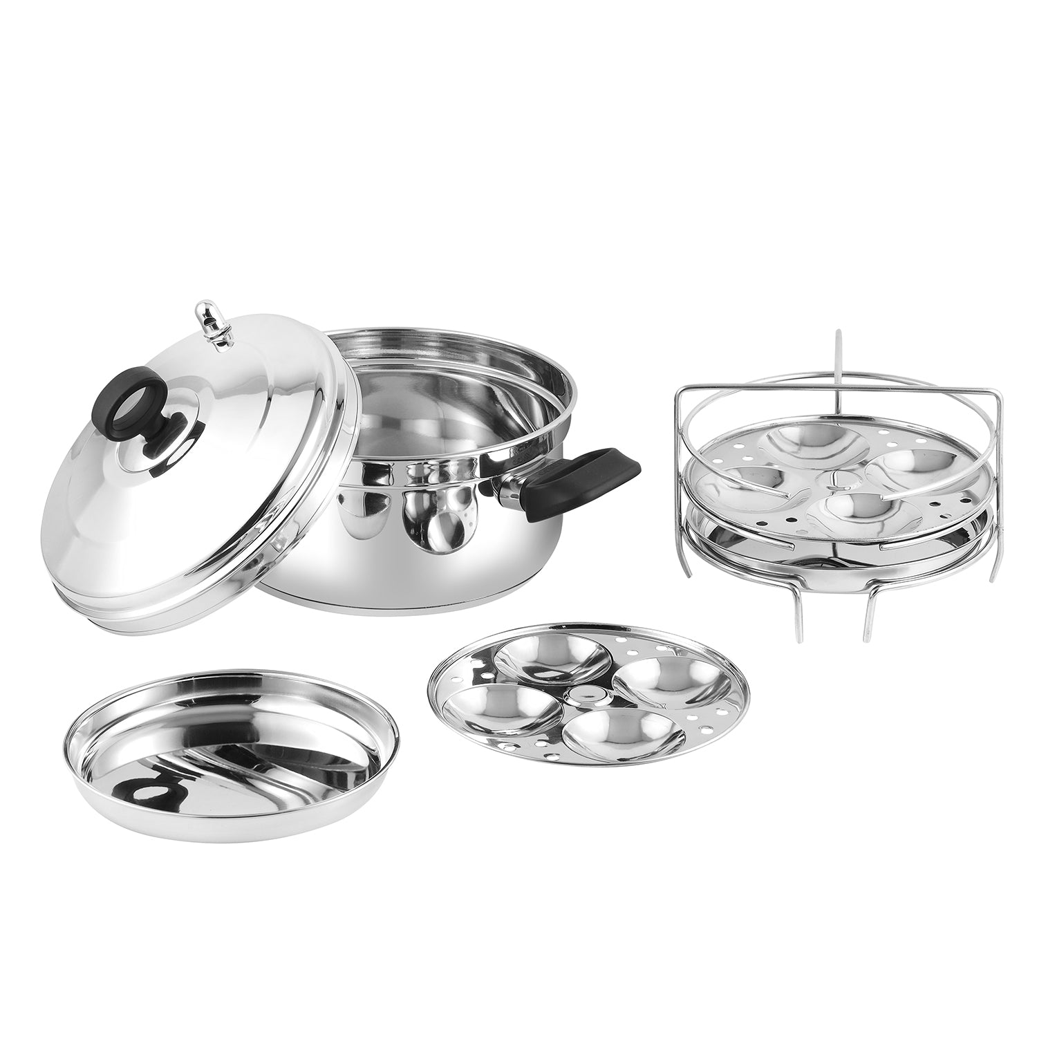 Small Stainless Steel Multi Pot - Induction Friendly Small Stainless Steel Multi Pot - Induction Friendly