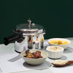 Vinod Platinum Triply Stainless Steel Pressure Cooker Vinod Platinum Triply Stainless Steel Pressure Cooker
