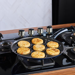 Vinod Zest Non Stick Mini Uttapam Pan - 26 cm Vinod Zest Non Stick Mini Uttapam Pan - 26 cm
