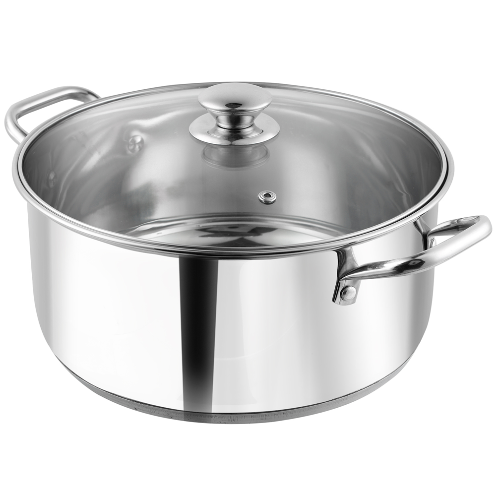 Vinod Stainless Steel Roma Casserole (Induction Friendly) - 3 L Vinod Stainless Steel Roma Casserole (Induction Friendly) - 3 L