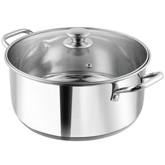 Vinod Stainless Steel Roma Casserole (Induction Friendly) - 3 L Vinod Stainless Steel Roma Casserole (Induction Friendly) - 3 L
