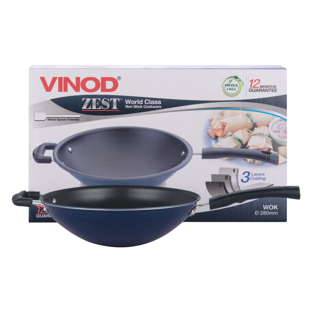 Non Stick Wok - Vinod Cookware Non Stick Wok - Vinod Cookware
