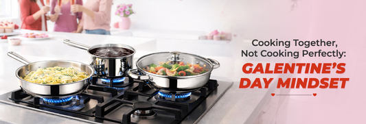 Cooking Together, Not Cooking Perfectly: The Galentine’s Day Mindset