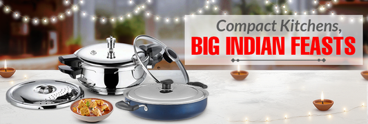 Compact Kitchens, Big Indian Feasts