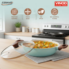 Vinod Ceravit Deep Kadai - Ceragreen