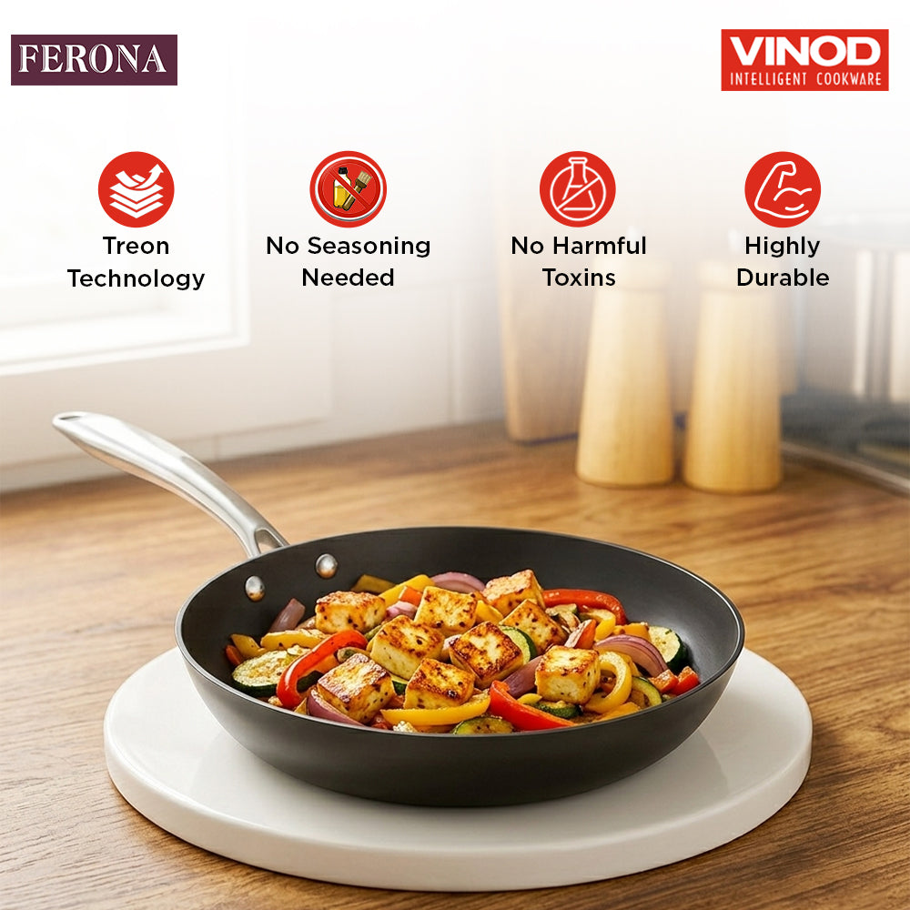 Vinod Ferona Cast Iron Frypan