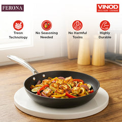 Vinod Ferona Cast Iron Frypan