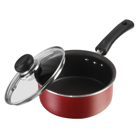 Induction Safe Saucepan with Glass Lid