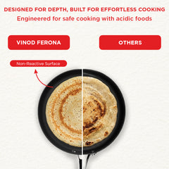 Vinod Ferona Cast Iron Dosa Tawa - 27 cm