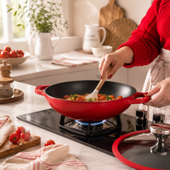 Vinod Cast Iron Freya Kadai