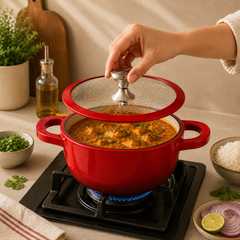 Vinod Cast Iron Freya Saucepot  - 20 cm