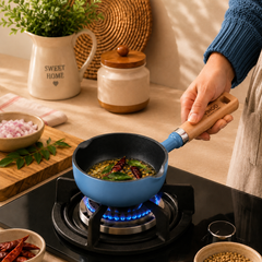 Vinod Cast Iron Freya Tadka Pan - 12 cm