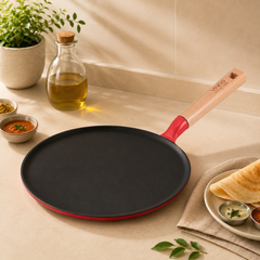 Vinod Cast Iron Freya Dosa Tawa - 28 cm