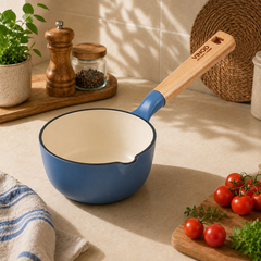 Vinod Cast Iron Freya Sauce Pan - 16 cm