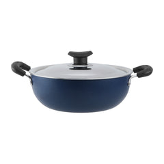 Vinod Zest Non-Stick Deep Kadai with Lid