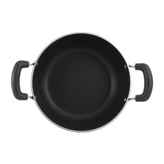 Vinod Zest Non-Stick Deep Kadai with Lid