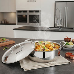 Vinod Platinum Triply Chef's Lagan Pots