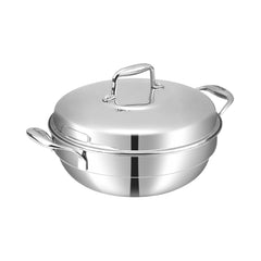Vinod Platunim Multi purpose Kadai 26 cm- 6 Plates ( 4 L )
