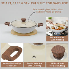 Vinod Ceravit Frypan - Washed Stone