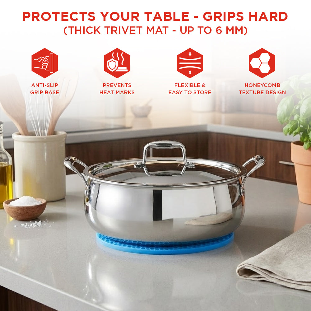 Vinod Platinum Triply Chef's Lagan Pots