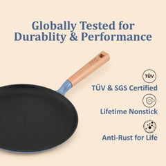 Vinod Cast Iron Freya Dosa Tawa - 28 cm