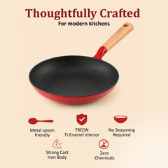 Vinod Cast Iron Freya Frypan