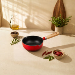 Vinod Cast Iron Freya Tadka Pan - 12 cm