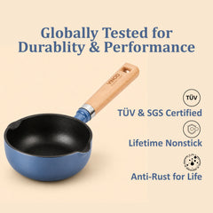 Vinod Cast Iron Freya Tadka Pan - 12 cm