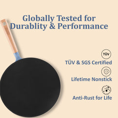 Vinod Cast Iron Freya Roti Tawa - 26 cm