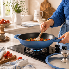 Vinod Cast Iron Freya Kadai