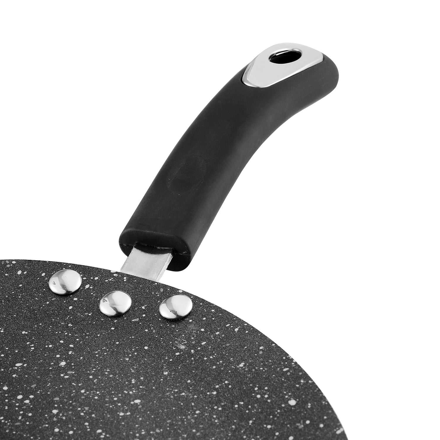 Heat Resistant Bakelite Handle of Concave Tawa