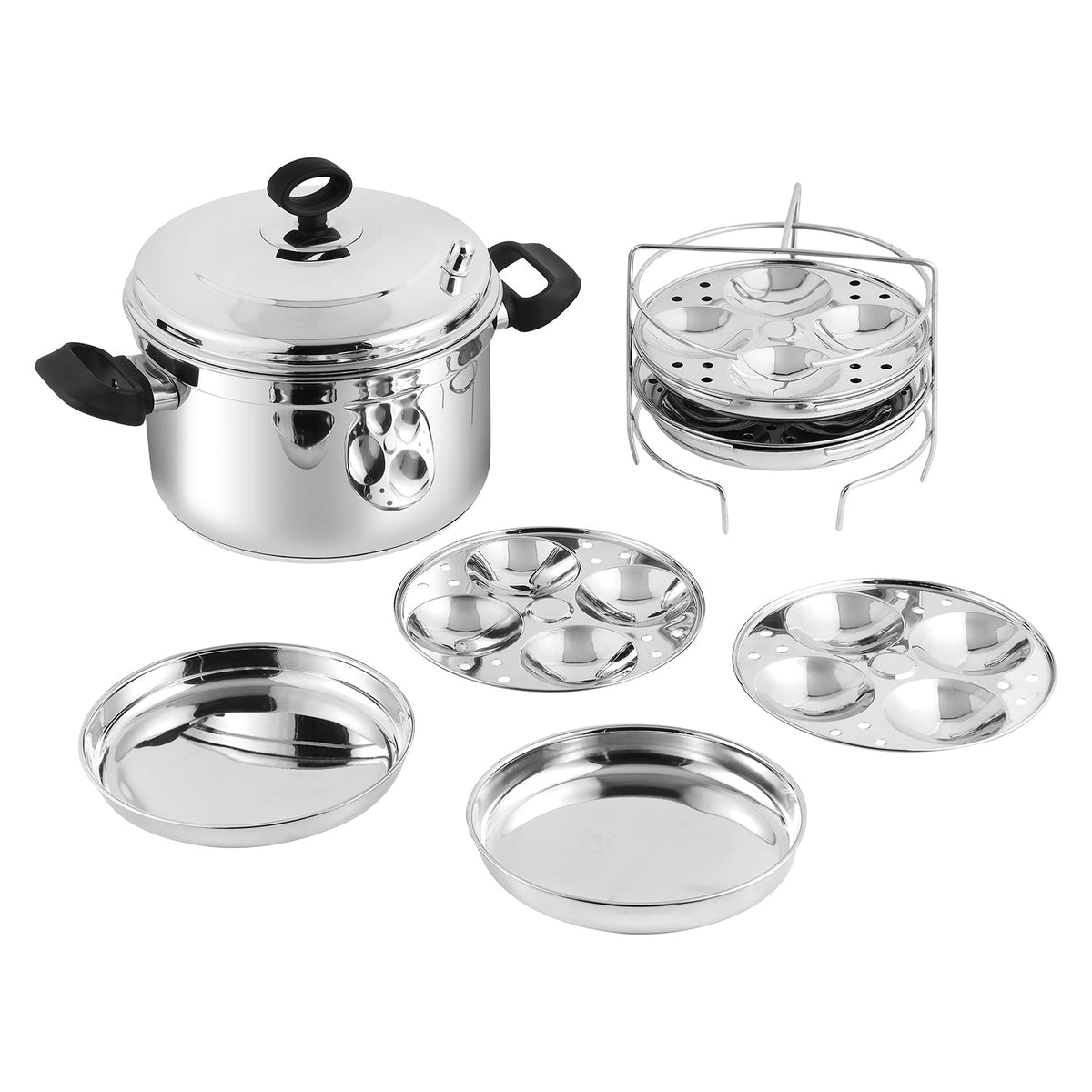 Large Stainless Steel Multi Pot - Induction Friendly