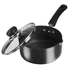 Hard Anodised Saucepan with Lid