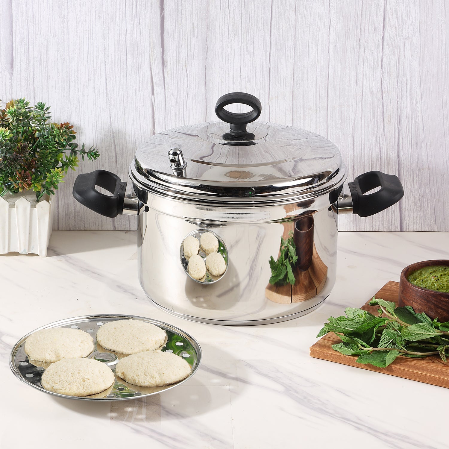 Induction Friendly Stainless Steel Multi Pot