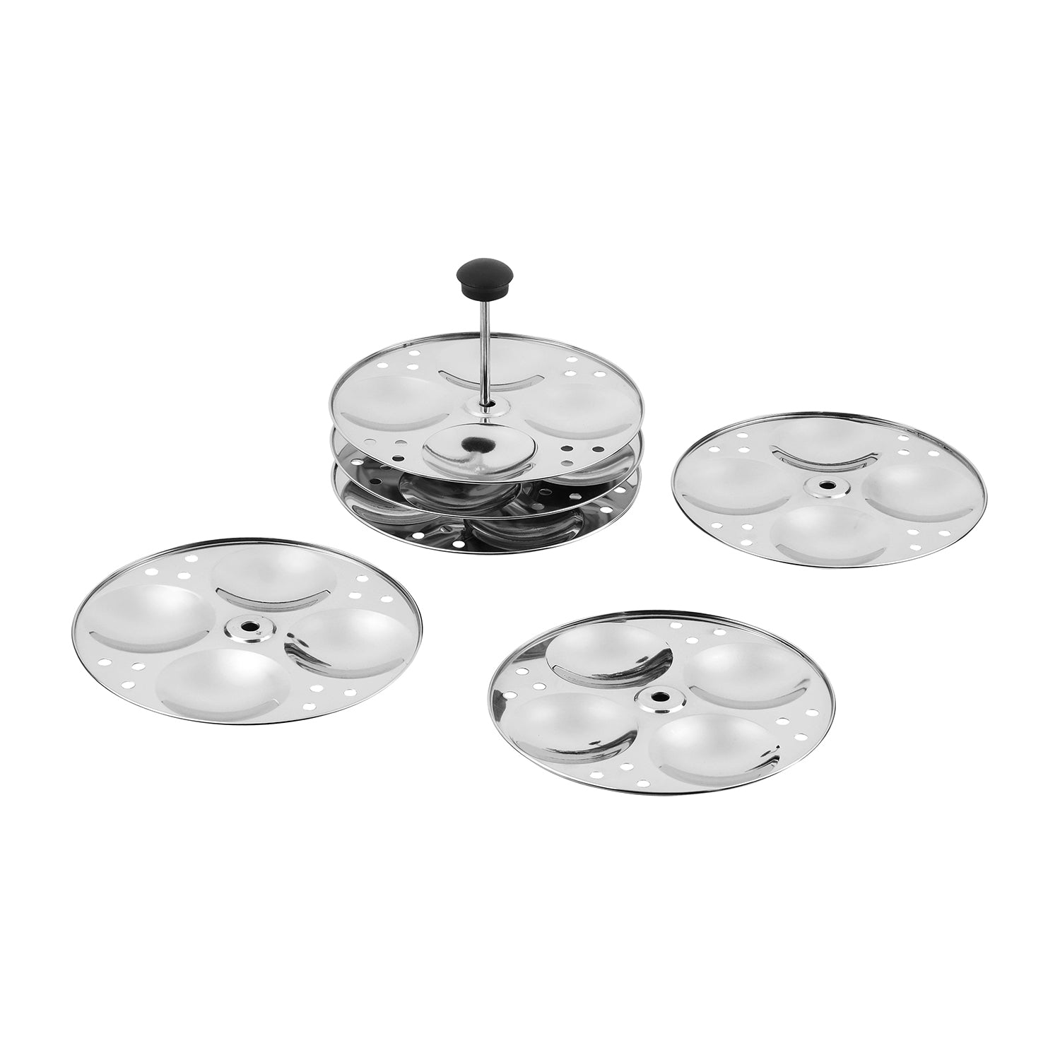 Stainless Steel Idli Plates with Stand