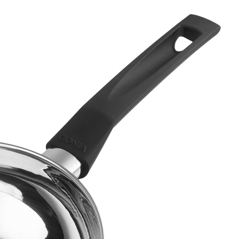 Firm and Safe Ergonomic Handle of Trento Stainless Steel Wok