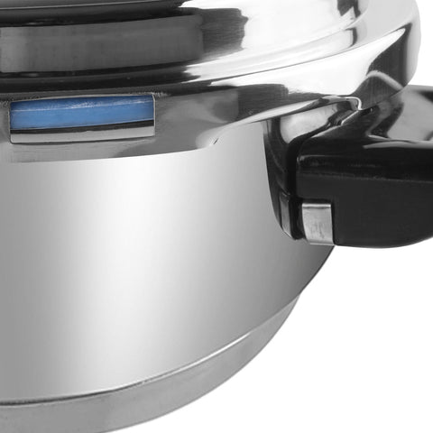 Deep Pan Pressure Cooker with Intelligent Outer Lid Design