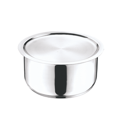 304 Grade Stainless Steel Tope with Lid (Induction Friendly)