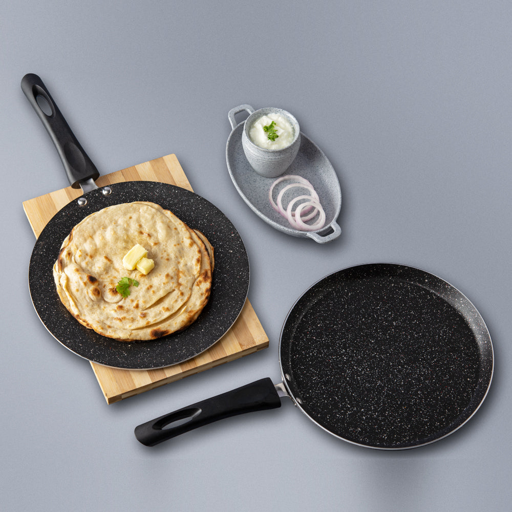 Vinod Supreme Dosa Tawa and Concave Tawa Set