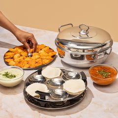 Vinod Stainless Steel Multi Kadai (Induction Friendly)